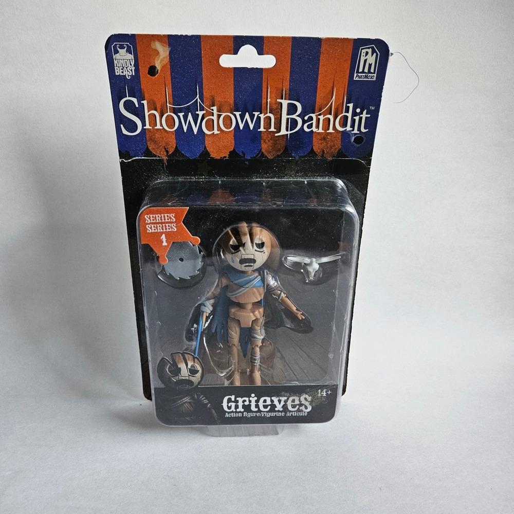 Showdown Bandit Grieves Action Figure Series 1 PhatMojo Kindly Beast New